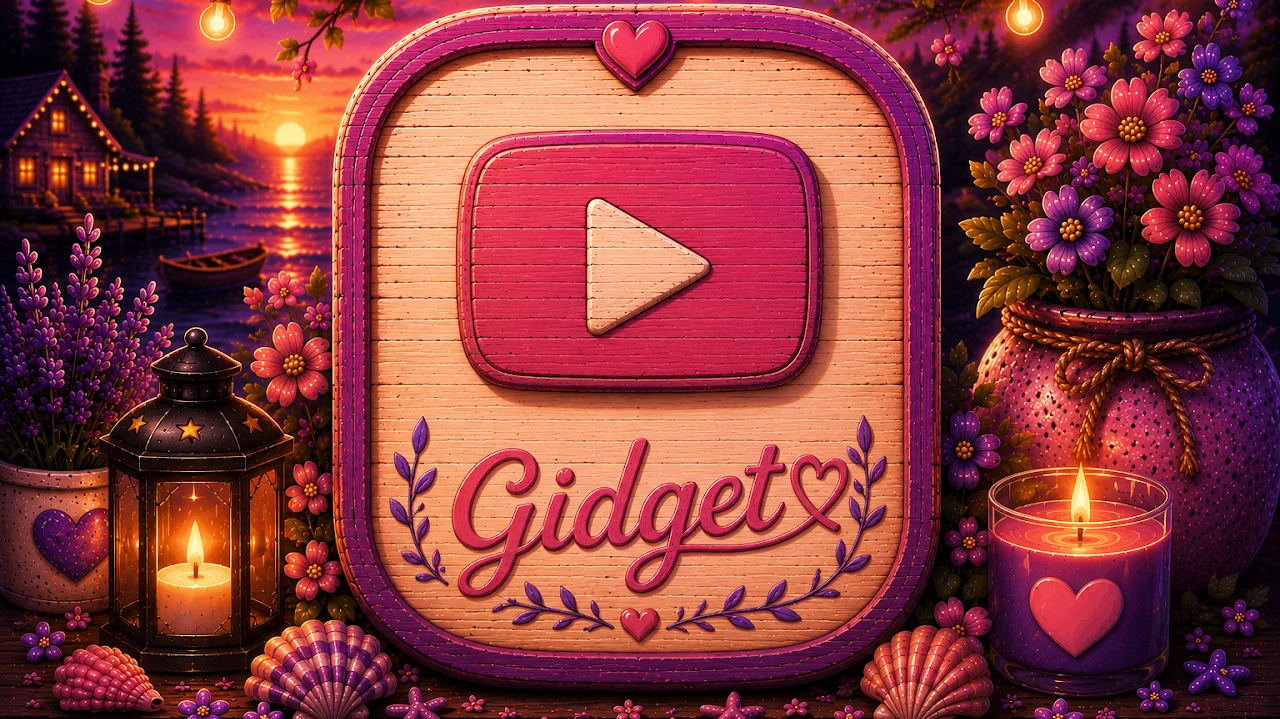 Gidget’s Cove YouTube channel artwork